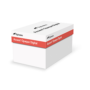 Accent Opaque Digital Text White Smooth Cartons  - Sheets