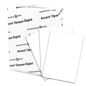 Accent Opaque Digital Text Smooth SAA FSC - Sheets