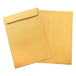 Postmark 0%R Brown Kraft Envelope