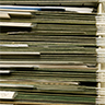 30%R Green Hanging File Folder