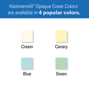 Hammermill Opaque Cover Colors